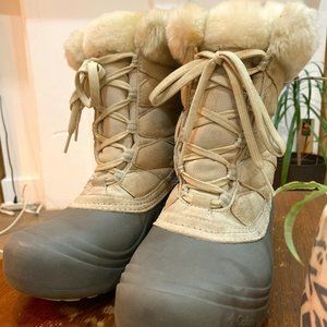 Columbia Sierra Summette Beige Winter Boot